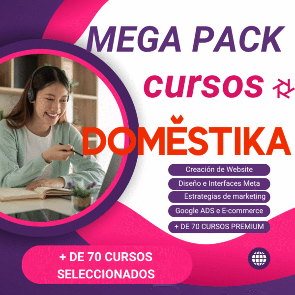 MEGA PACK Cursos Domestika