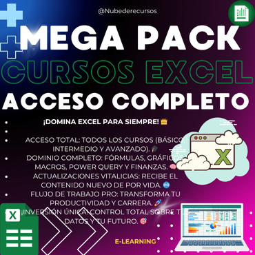 Mega Pack Cursos EXCEL