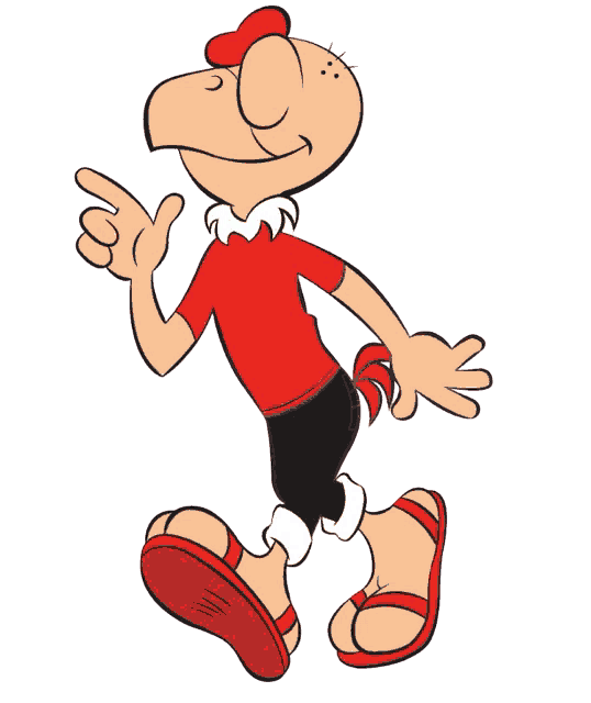 Condorito caminando Condorito caminando