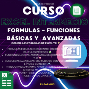 Curso Excel Formulas - Funciones Básicas y  Avanzadas