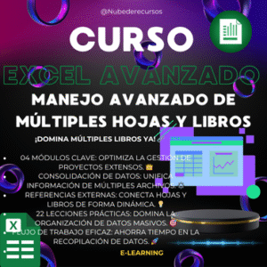 Curso Excel Manejo Avanzado de Múltiples Hojas y Libros